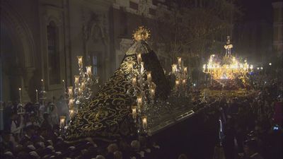 Así ha sido el regreso de Jesús de Medinaceli y la Dolorosa a su sede tras procesionar las calles de Madrid