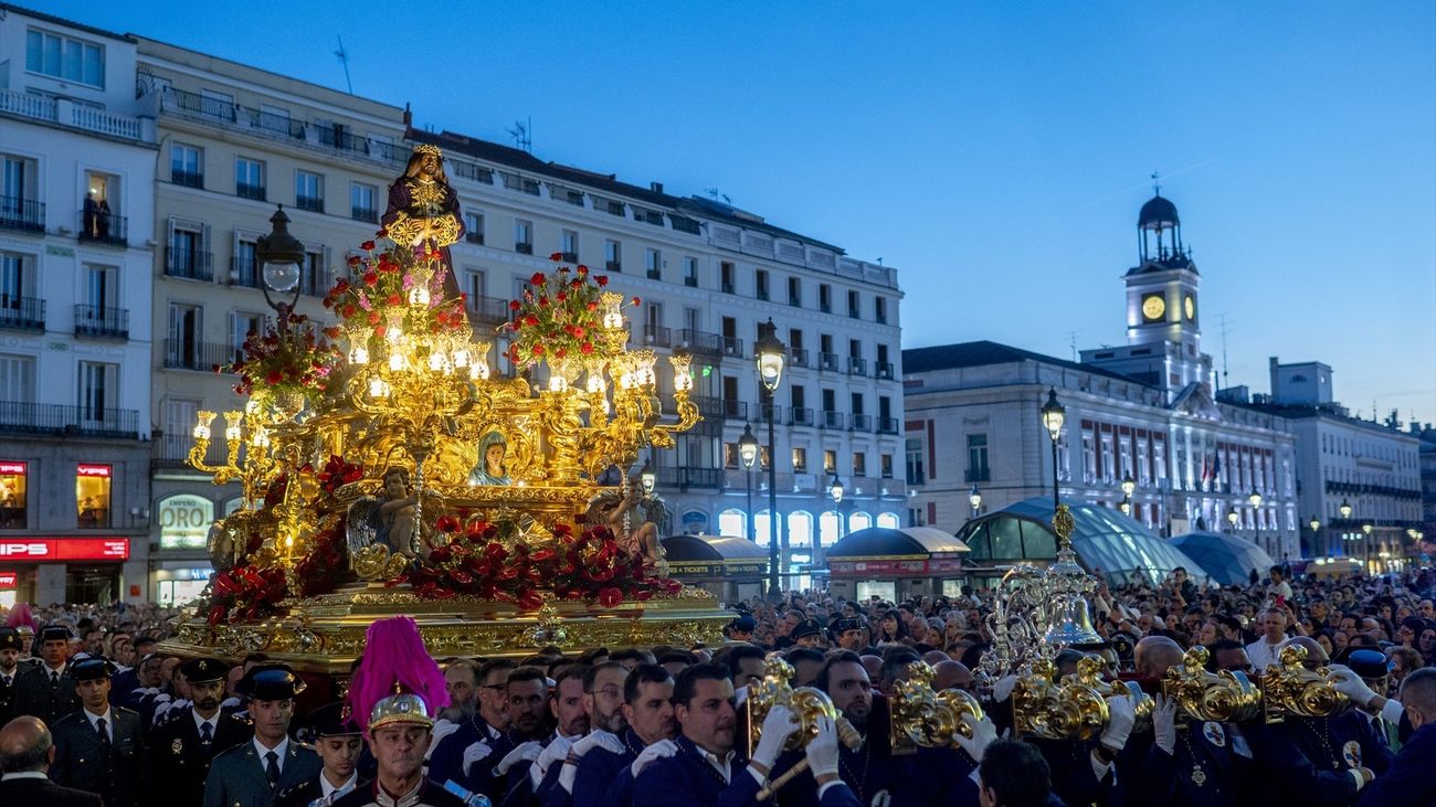 Saetas y la tradicional tamborrada pondrán el broche final a la Semana Santa madrileña