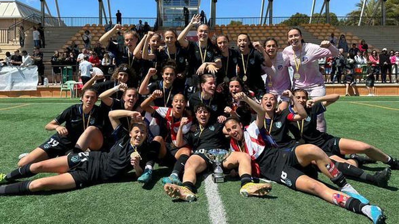 El Atleti Femenino Sub’17 se proclama campeón de la Mallorca International Football Cup
