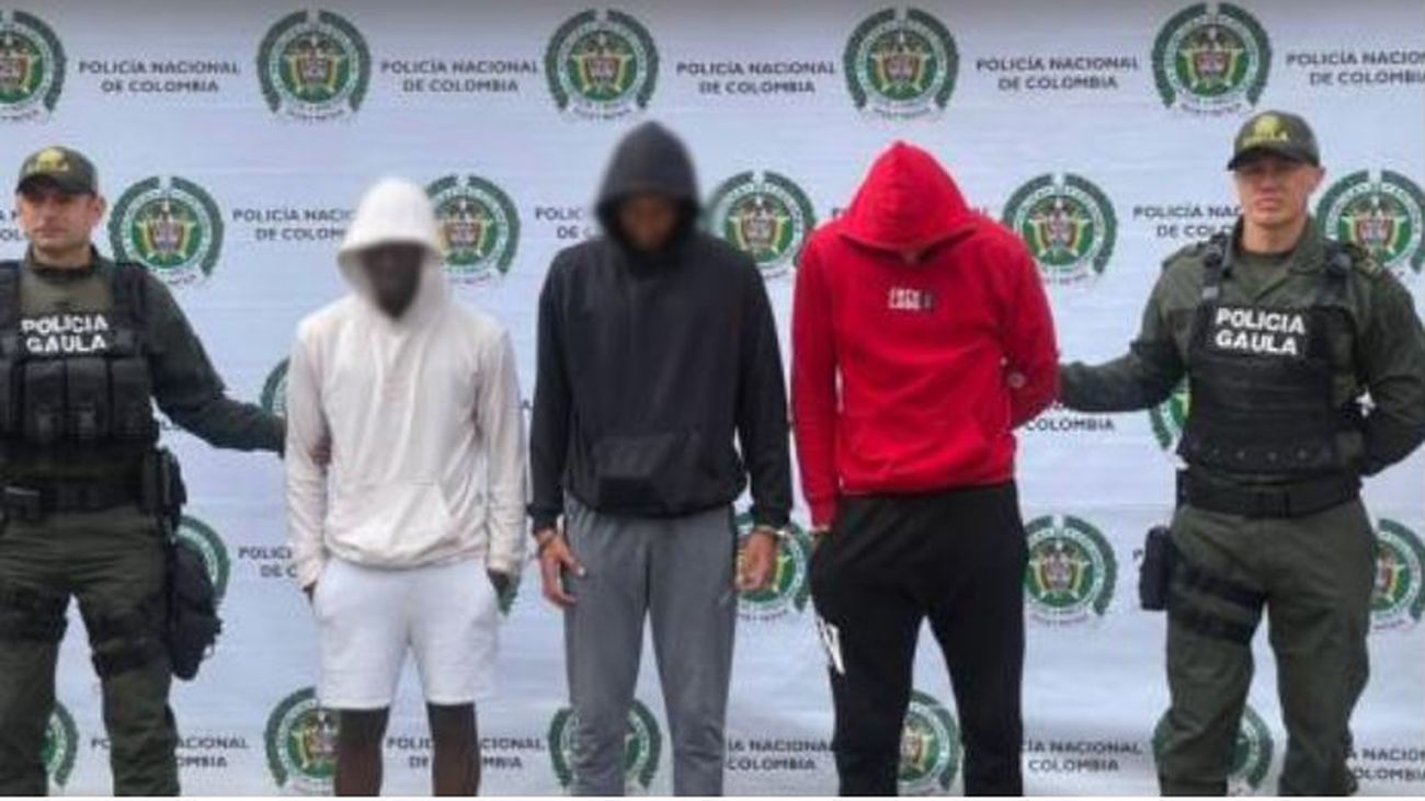 Los tres jugadores del Once Caldas detenidos