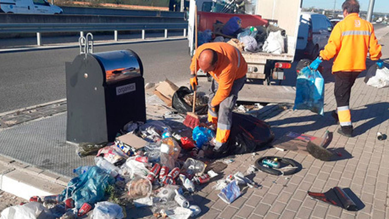 Recogida de vertidos