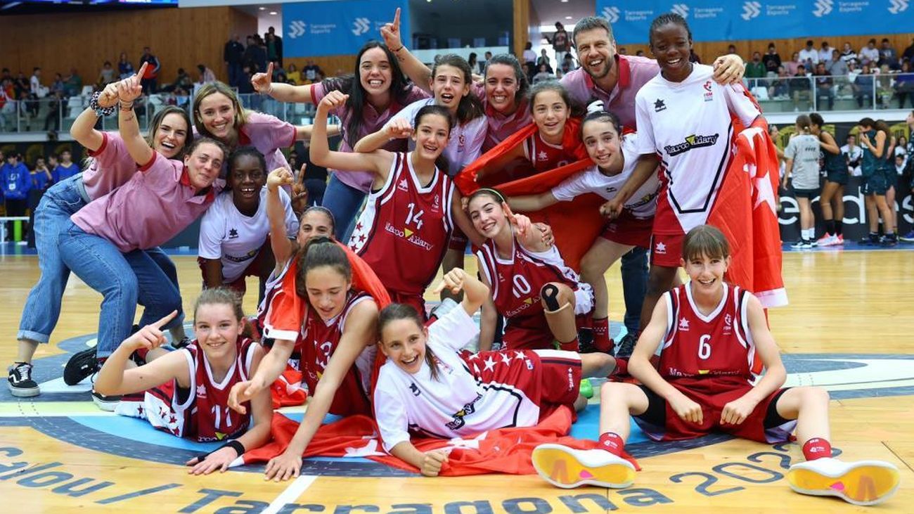 Selección madrileña de minibasket