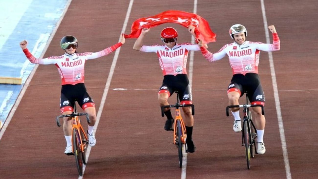 Madrid suma 15 medallas en los Nacionales de Pista Júnior y Cadete