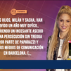 Shakira pide que no persigan más a sus hijos: "Milan y Sasha han vivido un año muy difícil"