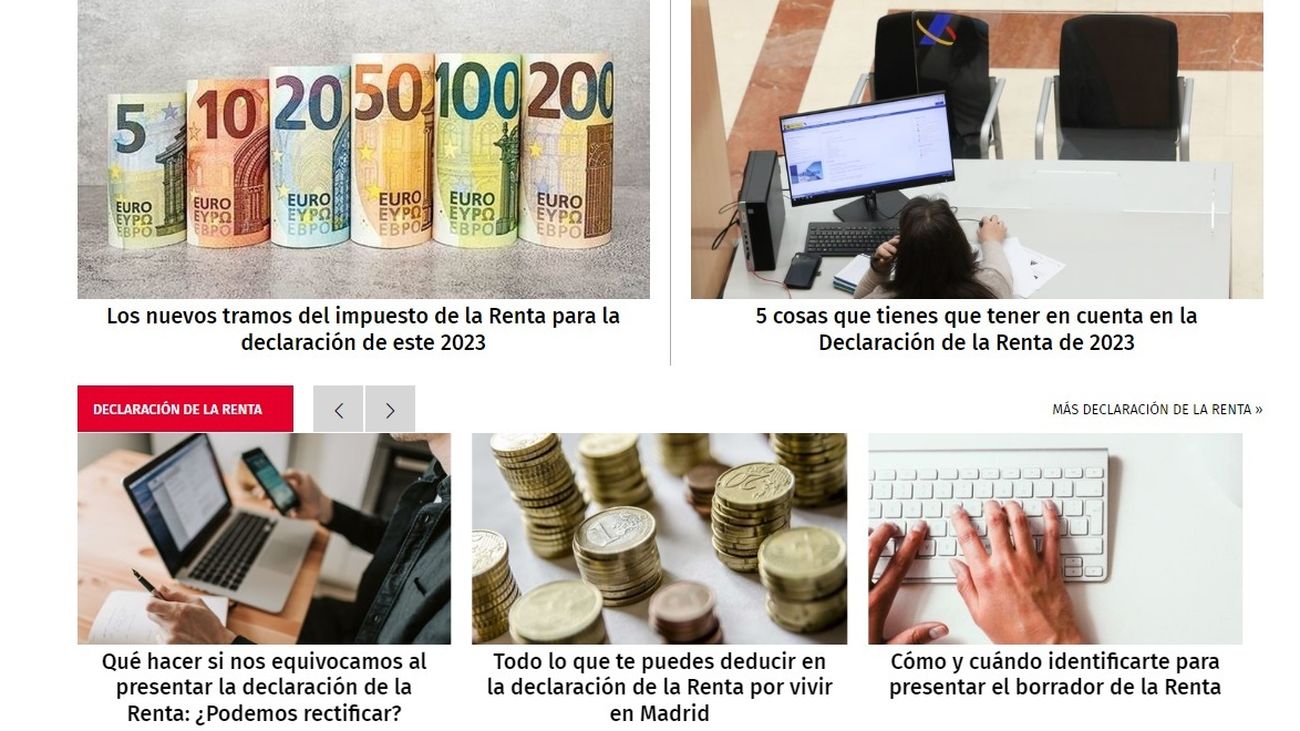 Especial Renta en Telemadrid.es