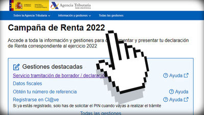Hacienda recibe más de un millón de declaraciones en el primer día de la Renta