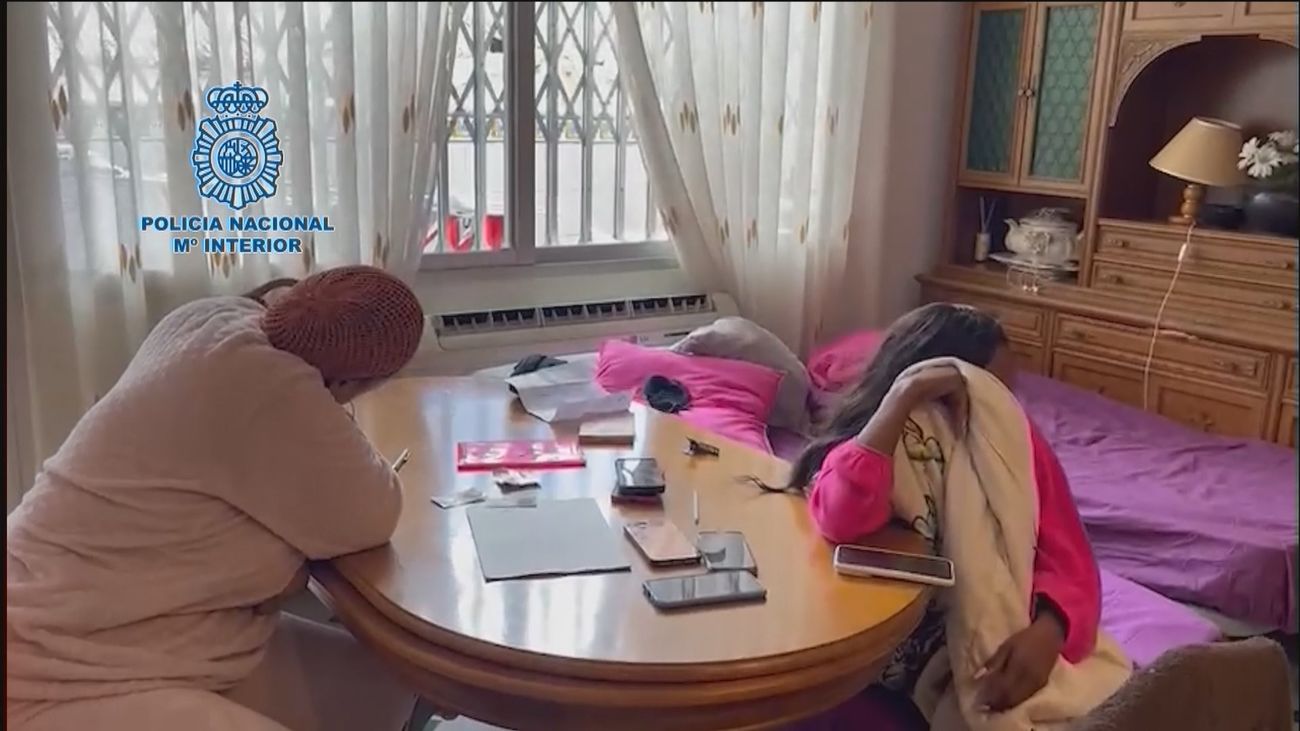 Liberan a ocho mujeres víctimas de explotación sexual en Valencia