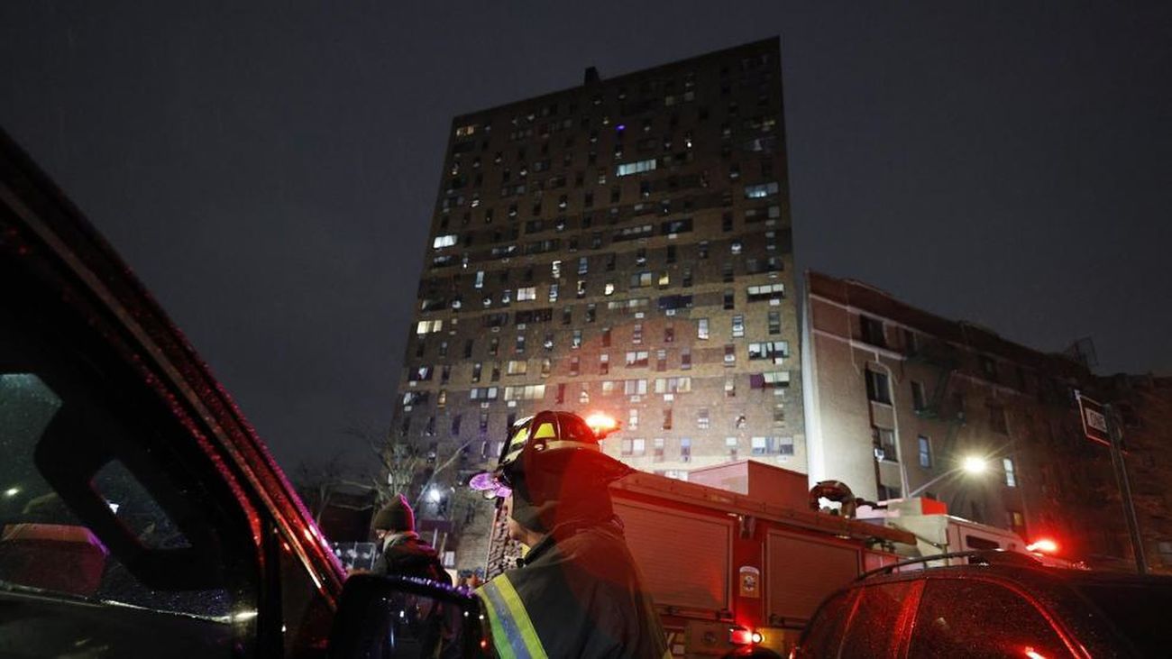 Incendio en Nueva York