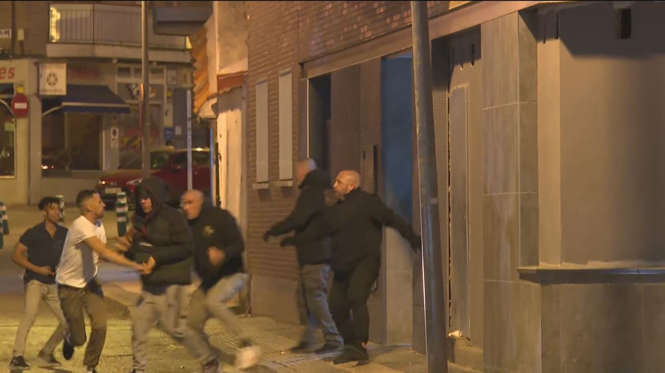 Graves incidentes en el desalojo de un edificio de okupas de Majadahonda