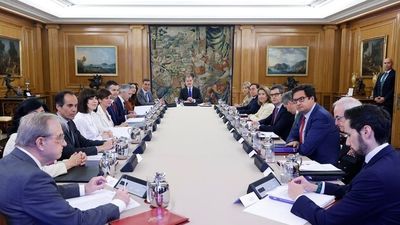 Reunión en Zarzuela del Consejo de Seguridad Nacional