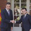 Aragonès pide aprovechar para "avanzar" hacia un referéndum e insta a Sánchez a "moverse"