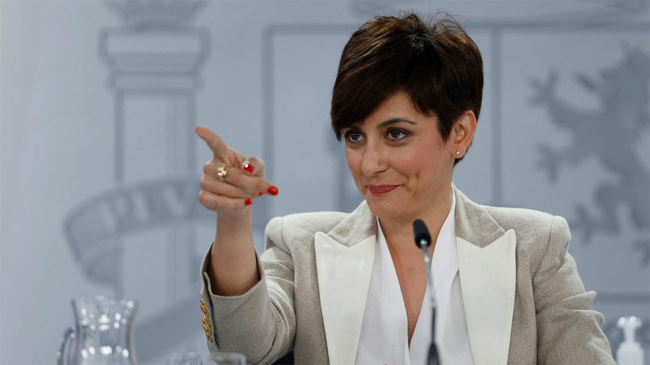 El PP denuncia a Isabel Rodríguez ante la Junta Electoral por dar un "mitin" desde Moncloa