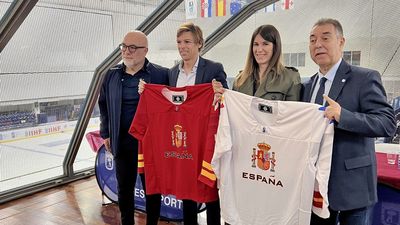 Madrid presenta el Mundial de hockey hielo masculino