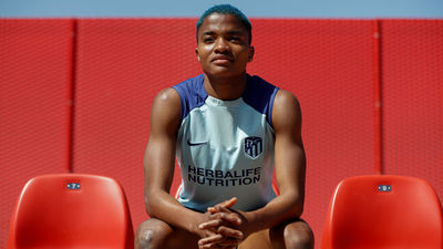 Ajibade, delantera del Atlético femenino: "Estamos capacitadas para ganar la Copa de la Reina"