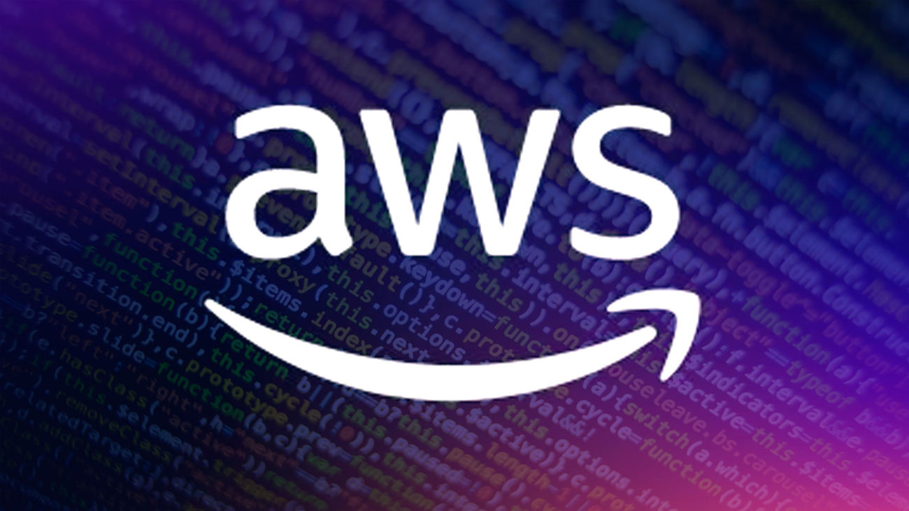Logotipo de Amazon Web Services, la división de servicios de computación en la nube de la compañía