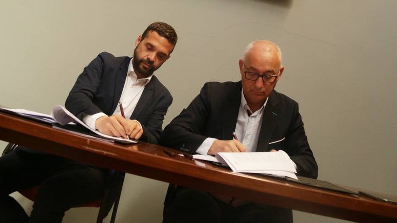 Firma del acuerdo para instalar una planta industrial sostenible de reciclaje de colchones y residuo textil en Alcorcón