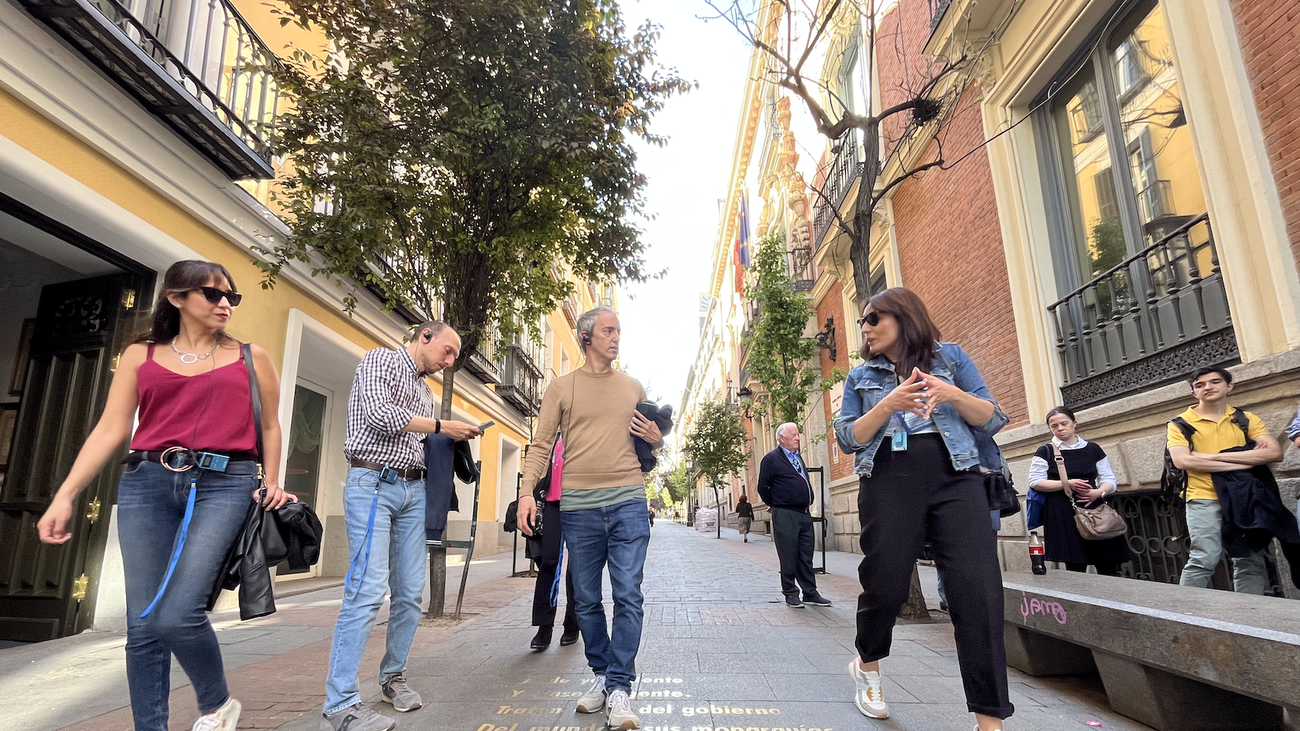 Una de las visitas por el Barrio de las Letras de Madrid