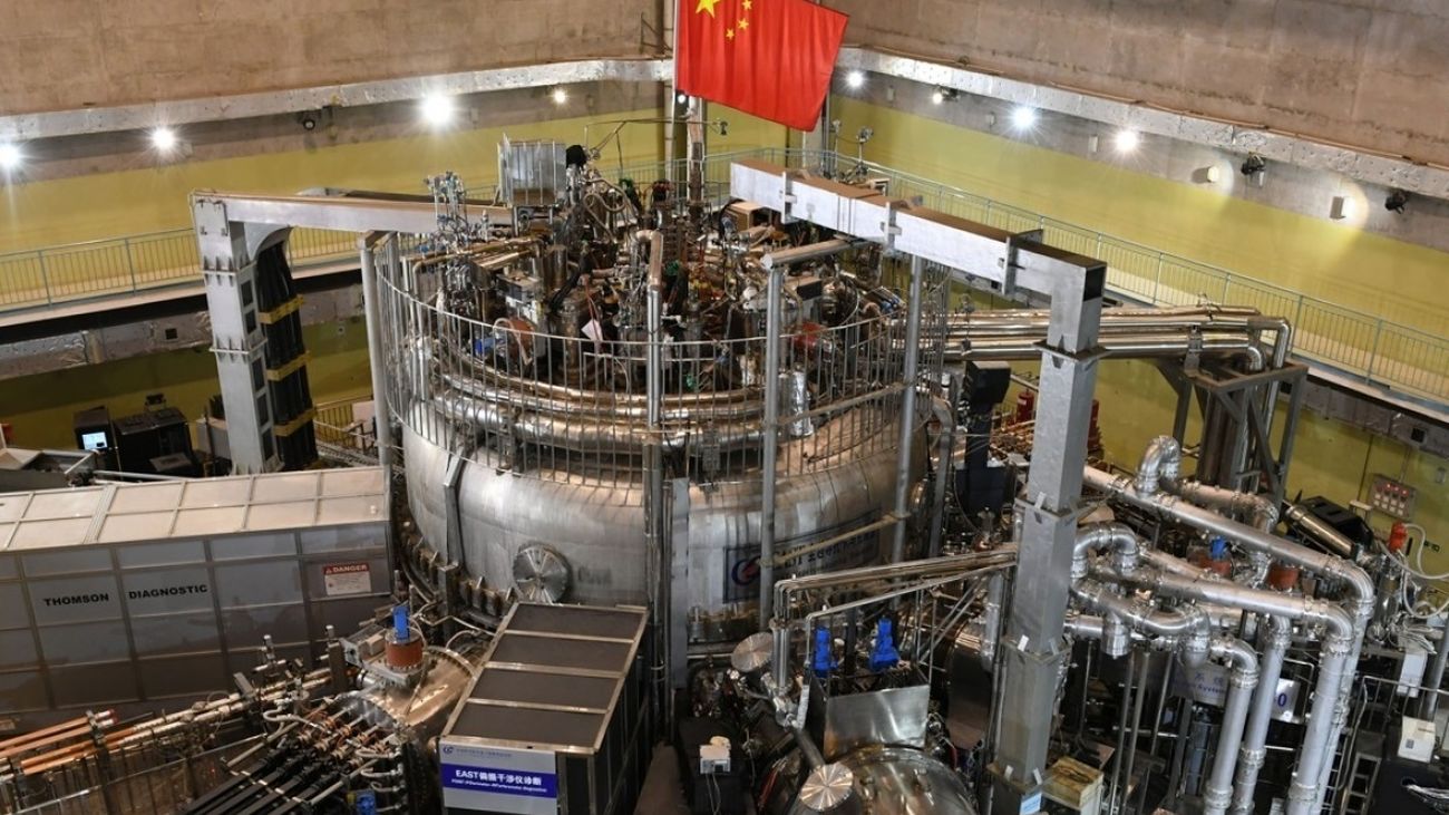 Reactor de fusión nuclear tokamak chino