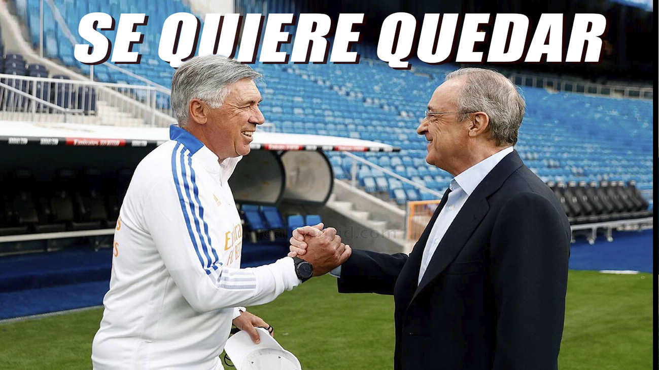 Ancelotti: "Estaré aquí la próxima temporada, respetando el contrato"