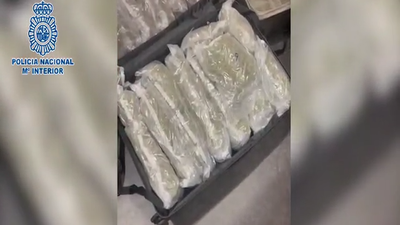 Detenida en Méndez Álvaro con dos maletas llenas de marihuana