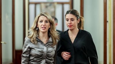 Yolanda Díaz e Irene Montero cambian la misma ley dos veces en un mismo día