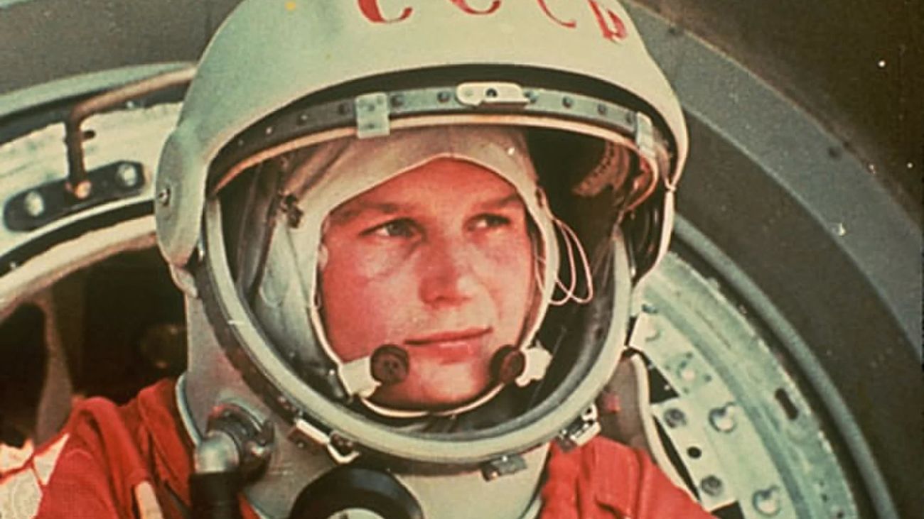 Valentina Tereshkova en la Vostok 6