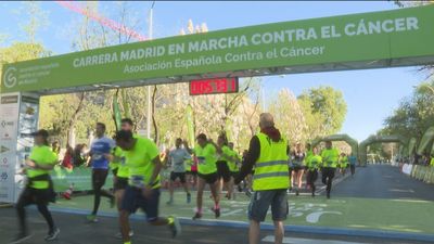 17.000 madrileños corren contra el cáncer