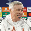 Ancelotti: "En la Champions puede pasar de todo y estamos listos para jugar lo mejor posible"