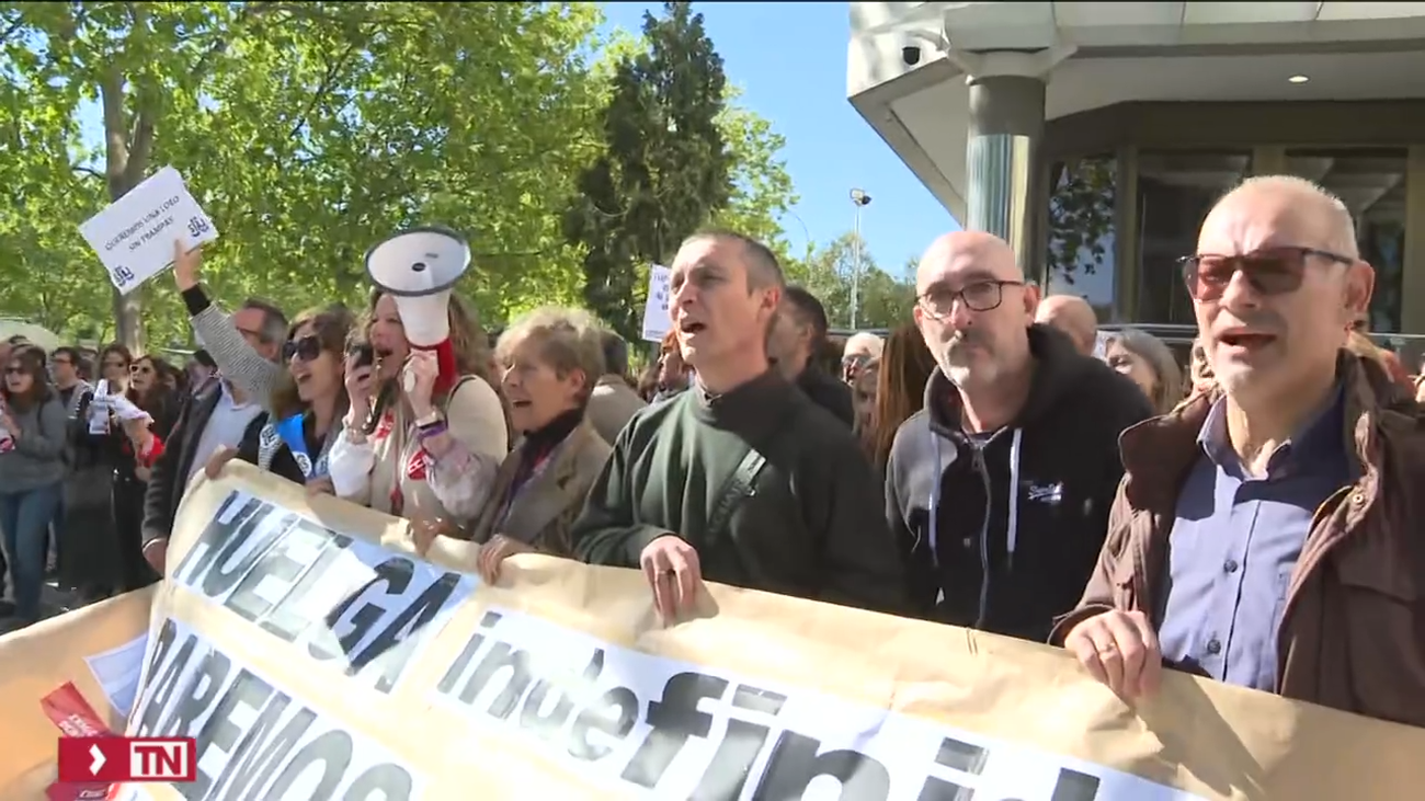 Los funcionarios de Justicia, en huelga  para exigir una  subida salarial como la de los Letrados