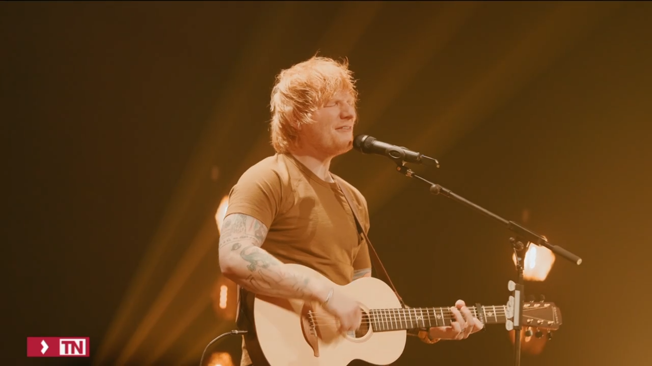 Concierto sorpresa de Ed Sheeran en el Círculo de Bellas Artes