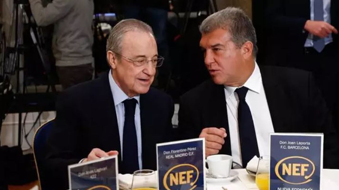Florentino Pérez y Joan Laporta