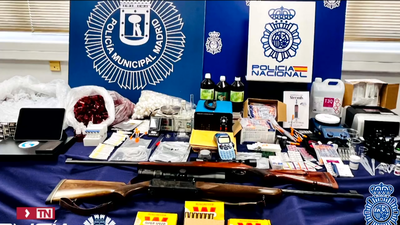 Desmantelado en Chamberí un laboratorio dedicado a la fabricación de anabolizantes