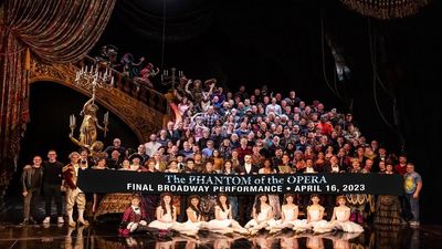 Termina  'El Fantasma de la Ópera', el espectáculo de mayor duración en Broadway