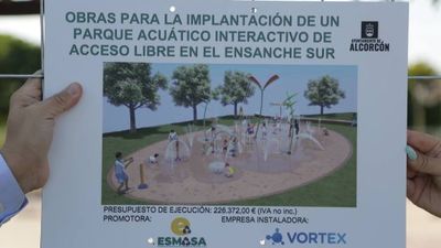 Alcorcón instala tres nuevos parques de agua para hacer frente al calor