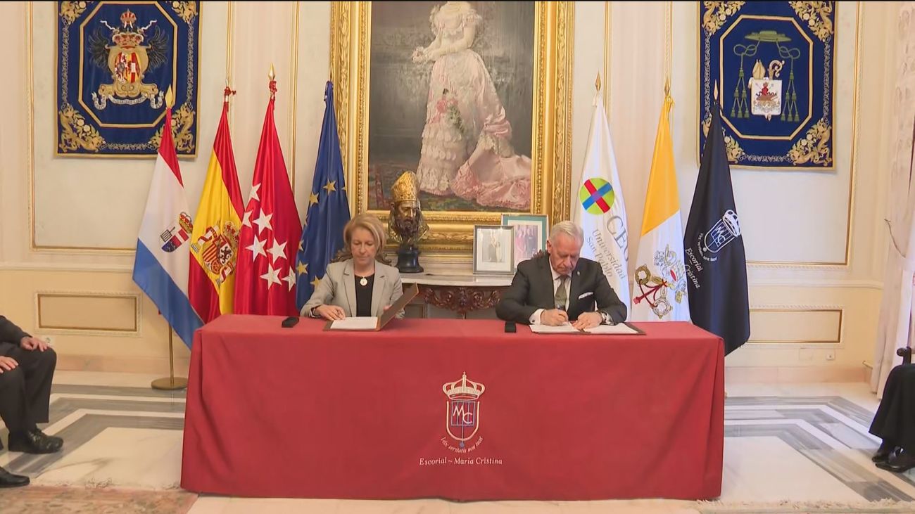 La Universidad CEU San Pablo y el centro Escorial-María Cristina firman un convenio de colaboración