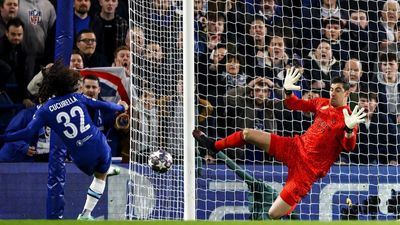 Courtois y su descomunal parada a Cucurella