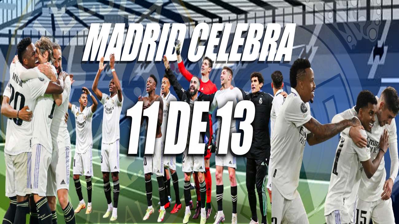 11 de 13 y terceras semifinales de Champions consecutivas para el Real Madrid