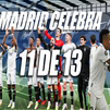 11 de 13 y terceras semifinales de Champions consecutivas para el Real Madrid