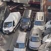 Colapsa un aparcamiento en Nueva York