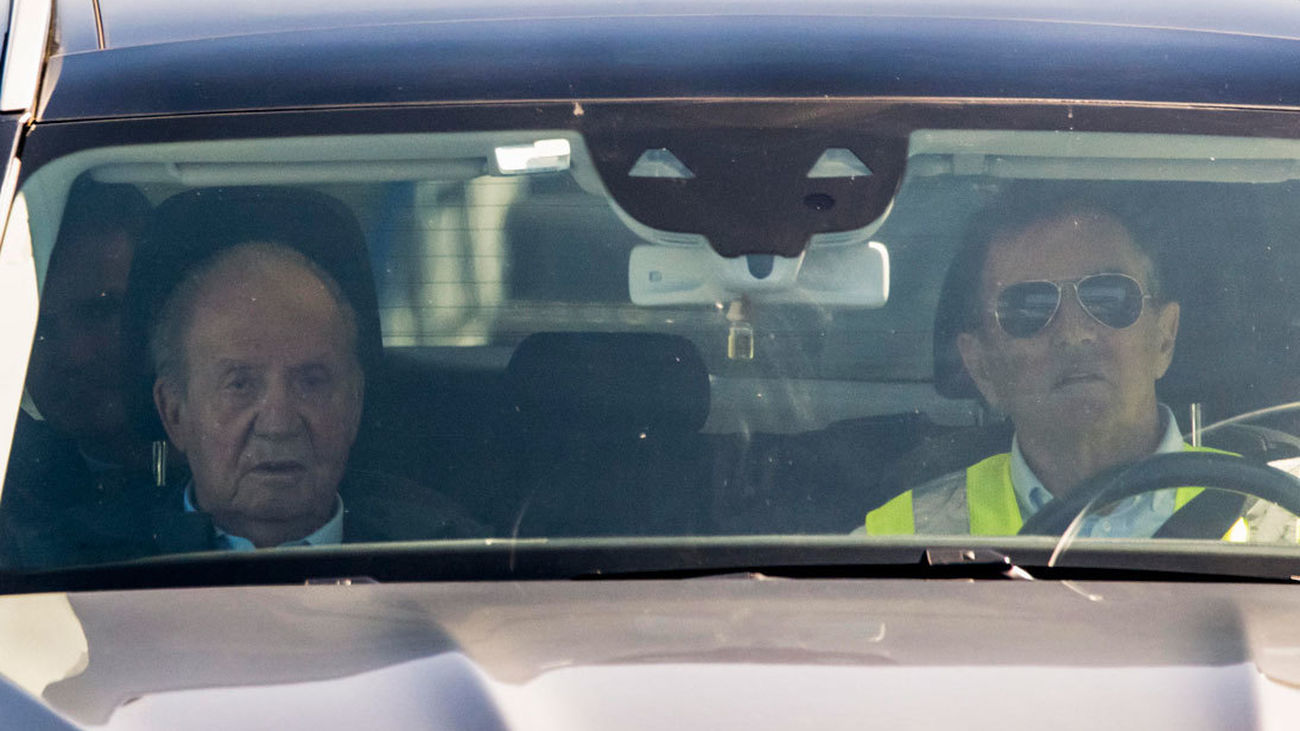 Don Juan Carlos ya está en Sanxenxo