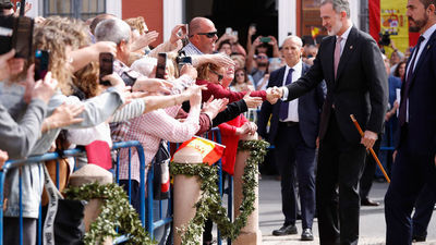 Felipe VI participa en los actos conmemorativos del 450 aniversario de la Real Maestranza de Caballería de Ronda