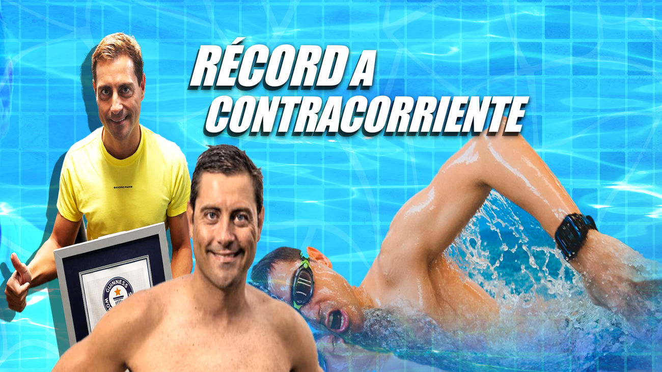 El madrileño Pablo Fernández nada 104,4 kilómetros a contracorriente en 24 horas