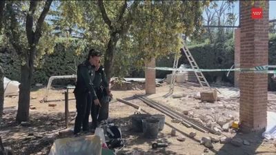 Mueren dos trabajadores en Galapagar tras caerles encima una losa de hormigón