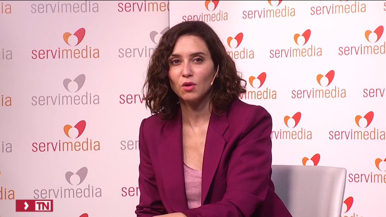 Ayuso: "A pesar de que estamos en periodo de sequía, no hay problemas" en el abastecimiento de agua