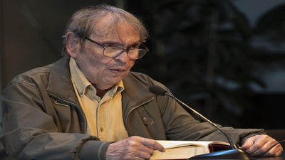 Rafael Cadenas, Premio Cervantes, ha comenzado la tradicional lectura de El Quijote