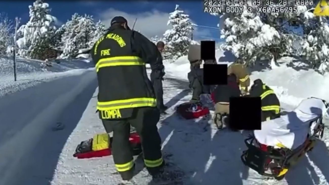 Sale a la luz el vídeo del rescate de Jeremy Renner tras el accidente con una máquina quitanieves
