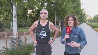 Maratón de Madrid "es un trabajo de corazón y mente": Antonio, de 67 años, no se ha perdido ninguna