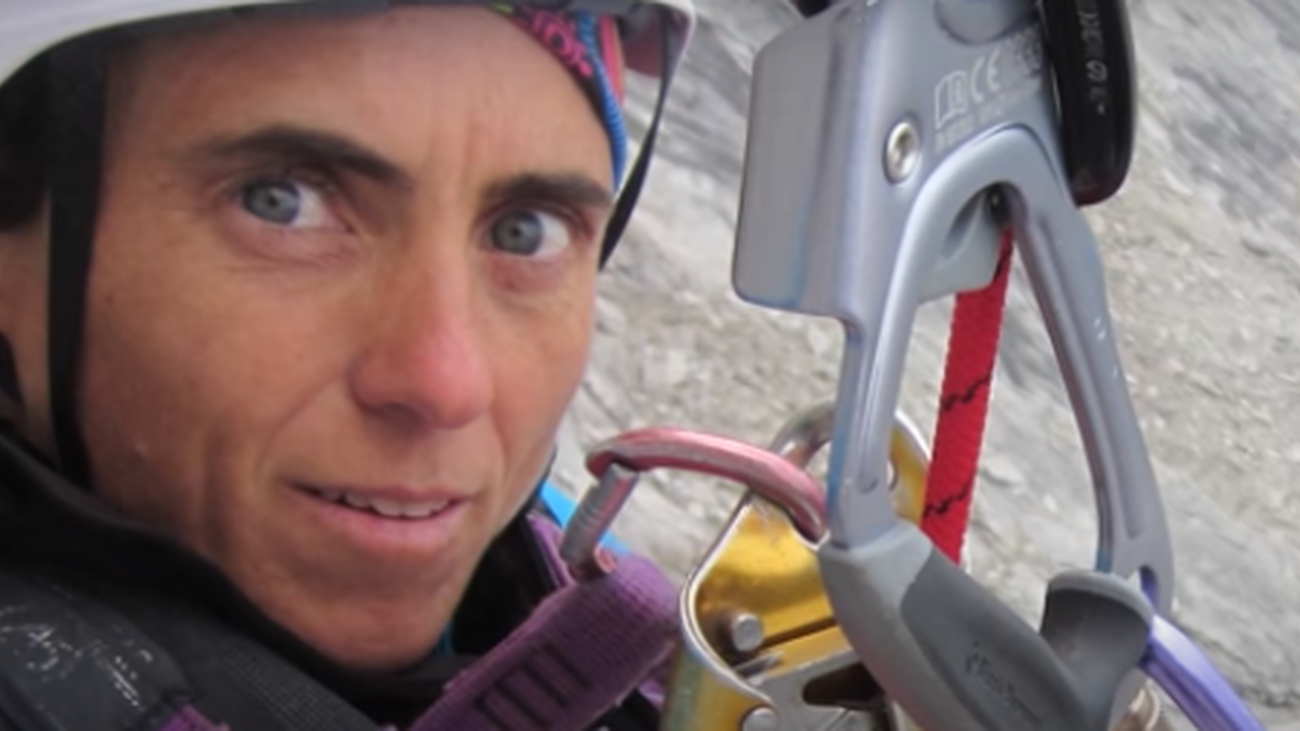 La alpinista Silvia Vidal