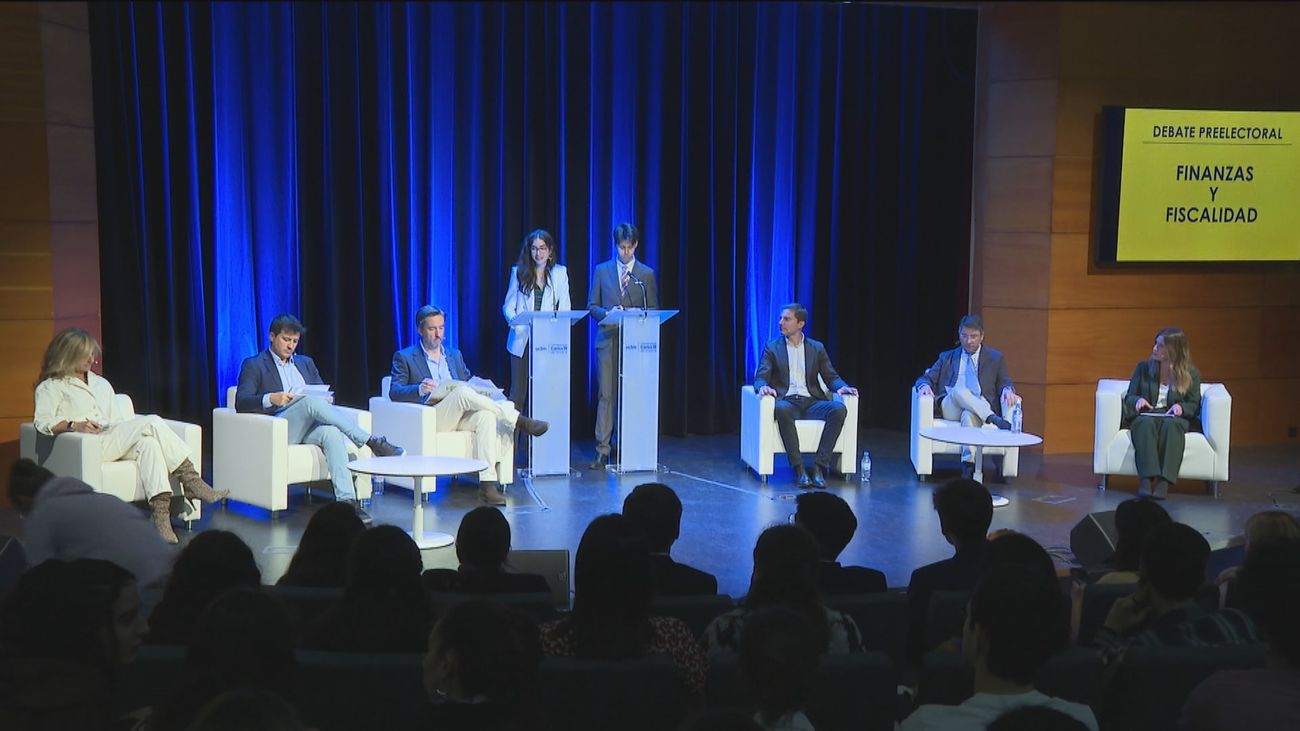 Primer debate preelectoral de los partidos que optan a gobernar la Comunidad de Madrid