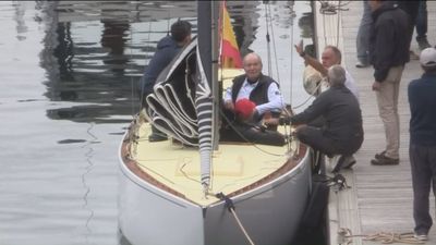 Juan Carlos I vuelve este lunes a Sanxenxo para participar en las regatas